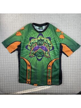 Y2K Marvel Incredible Hulk jersey shirt medium